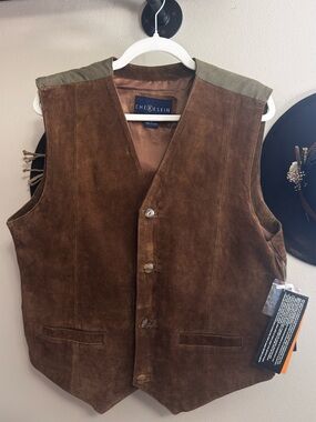 Chereskin Brown Suede Vest - Women's